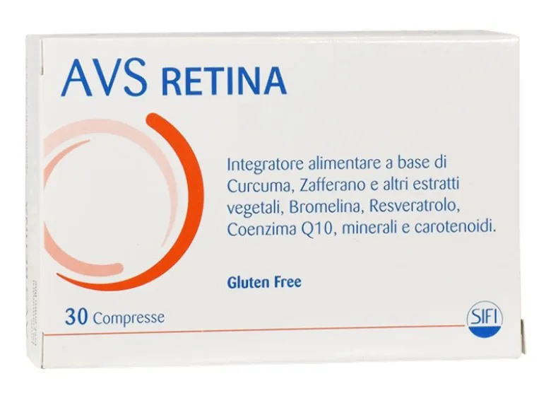 AVS Retina 30 Compresse - Supporto per la Salute degli Occhi