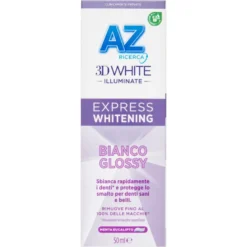 AZ Dentifricio 3D White Dentifricio Express Whitening Bianco Glossy 50ml