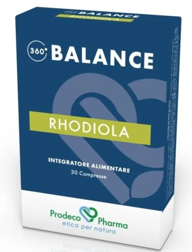 360 Balance Rhodiola tono e umore 30 compresse