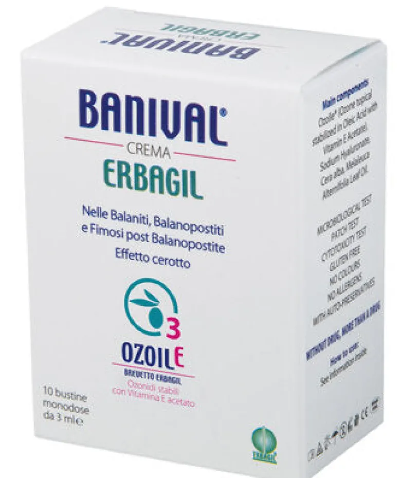 Banival Crema 10 Bustine - Sollievo Rapido per la Pelle
