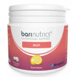 Barinutrics Multi integratore multivitaminico gusto limone 90 compresse masticabili