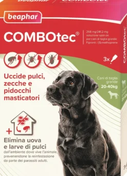 Beaphar Combotec Soluzione Spot-on Per Cani Di Taglia Grande 3 Pipette