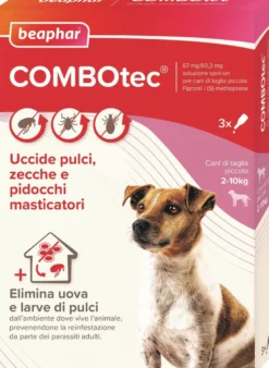 Beaphar Combotec Soluzione Spot-on Per Cani Di Taglia Piccola 3 Pipette