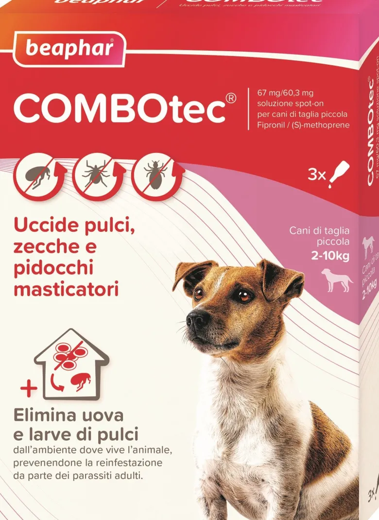 Beaphar Combotec Soluzione Spot-on Per Cani Di Taglia Piccola 3 Pipette