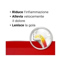 Benactiv Gola per il Mal di Gola 16 Pastiglie Gusto Miele Di Manuka E Eucalipto Senza Zucchero