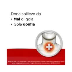 Benactiv Gola Spray Indicato per Mal di Gola 15ml