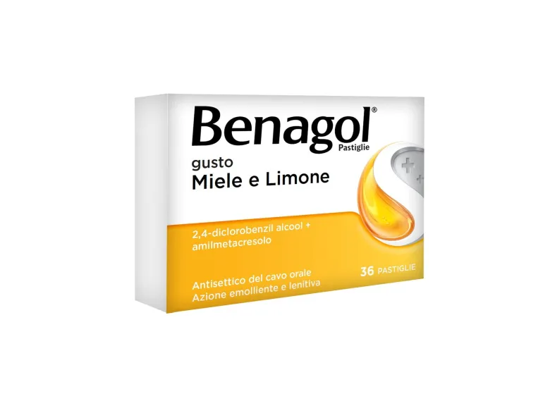 Benagol Miele E Limone 36 Pastiglie Mal Di Gola