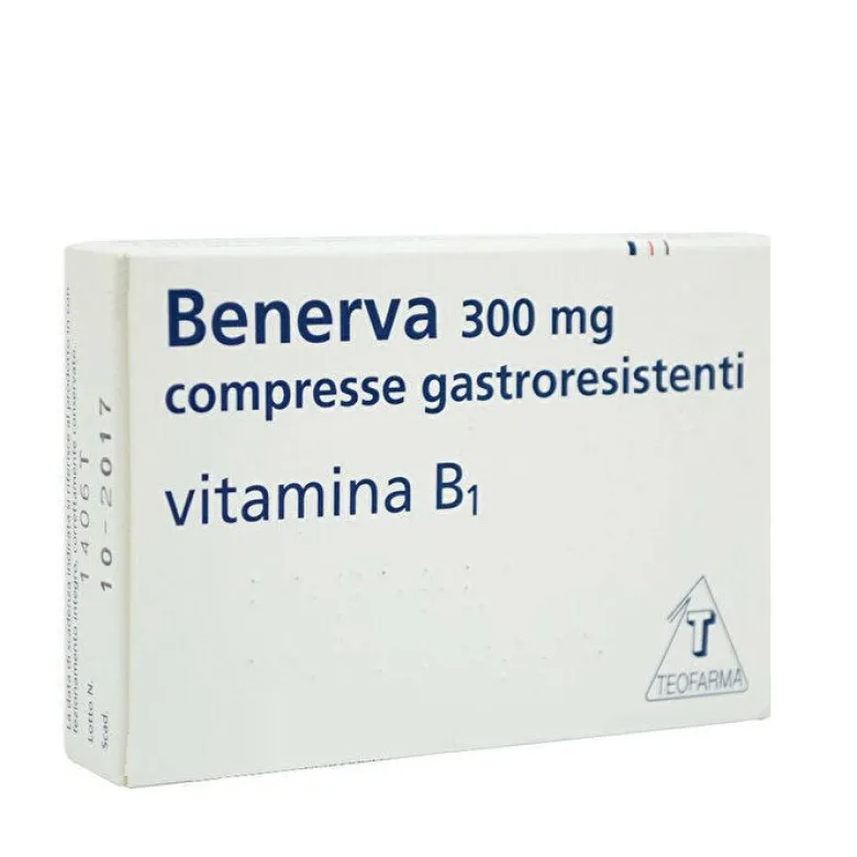 Benerva Vitamina B1 300mg 20 compresse