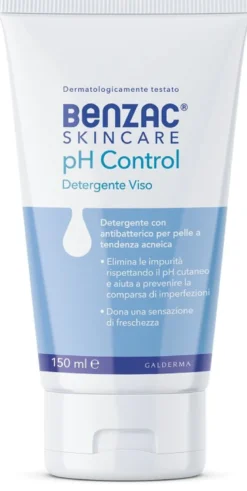 Benzac Skincare Ph Control detergente viso pelle acneica 150ml