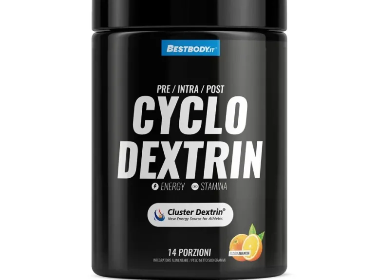 Bestbody Cyclo Dextrin - Ciclodestrine Cluster Dextrin Gusto Arancia 500g