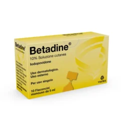 Betadine 10% Soluzione Cutanea 10 flaconcini monouso da 5ml