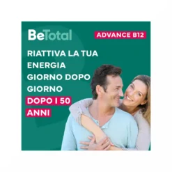 Be-Total Advance B12 Integratore Alimentare Vitamina B12 Vitamina B Zinco 15 Flaconcini