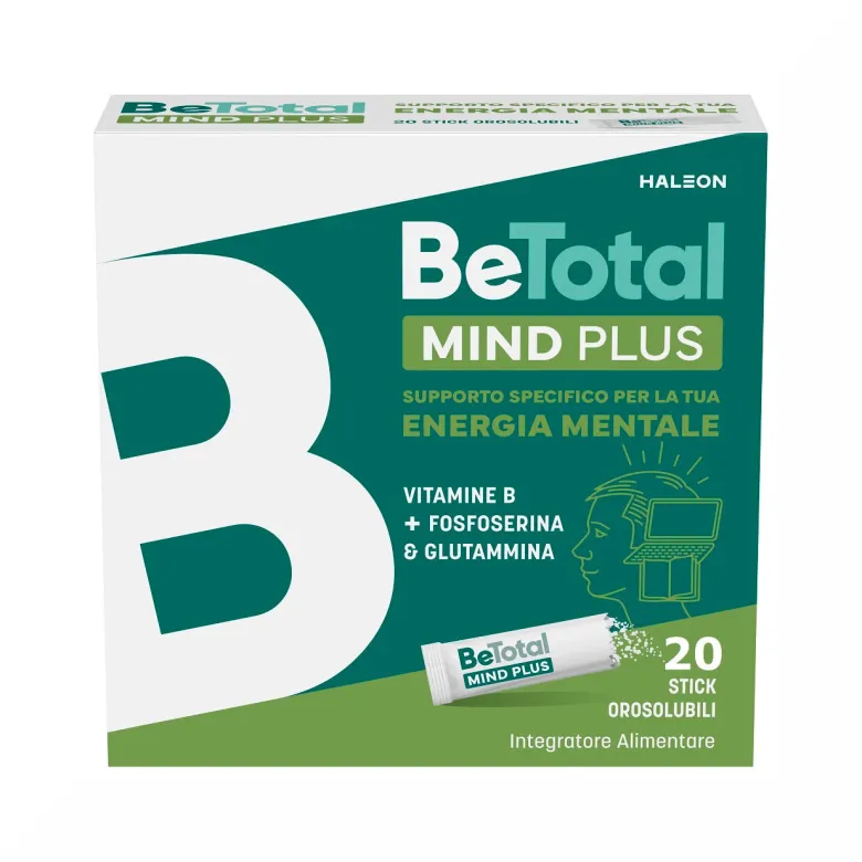Be-Total Mind Plus Integratore Vitamina B Fosfoserina 20 bustine