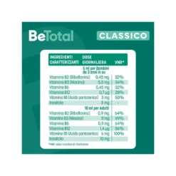 Be-Total Sciroppo Integratore Alimentare Vitamina B Sistema Immunitario Bambini Limone 100 ml