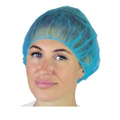 Bhealty cuffia monouso tonda colore azzurro 100 pezzi