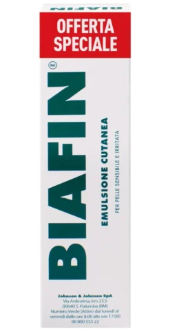 Biafin Emulsione Cutanea per pelle sensibile e irritata Promo 100ml