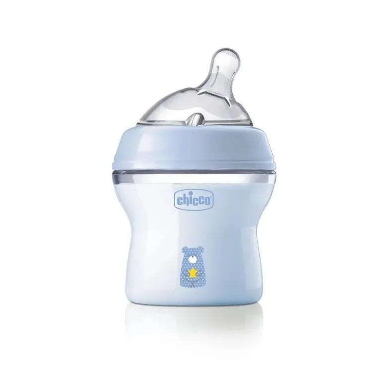 Biberon Natural Feeling Boy Colore Azzurro