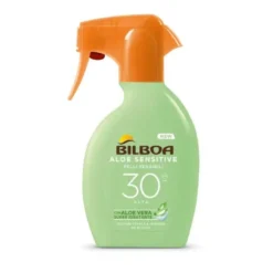 Bilboa Aloe Sensitive Pelli Sensibili Trigger Solare Corpo SPF30 250ml