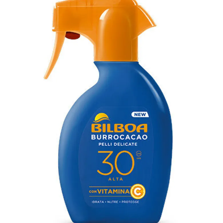 Bilboa Burrocacao Spray Solare Trigger SPF30 250ml