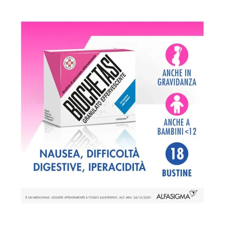 Biochetasi Buste pronto intervento per i disturbi gastrici di tutta la famiglia