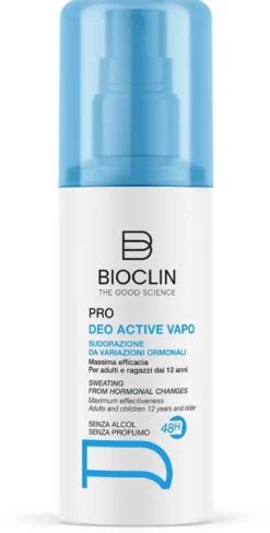 Bioclin Deo Pro Active Vapo Deodorante Senza Profumo 100ml