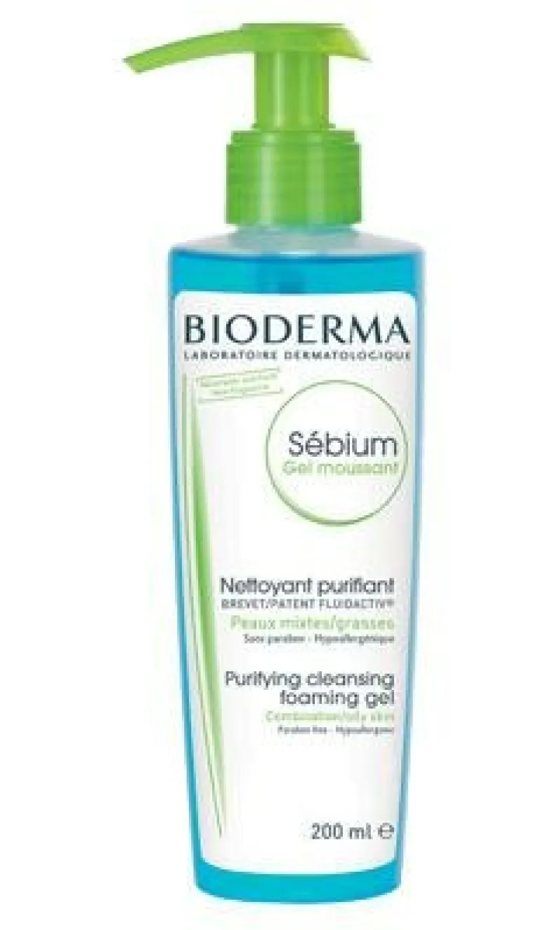 Bioderma Sébium Gel moussant Gel schiumoso detergente purificante 200ml