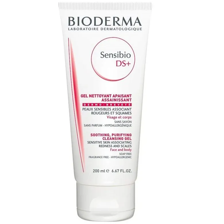 Bioderma Sensibio DS+ Gel pulizia viso per pelle sensibile 200ml