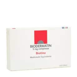 Biodermatin vitamina biotina 5mg 30 compresse