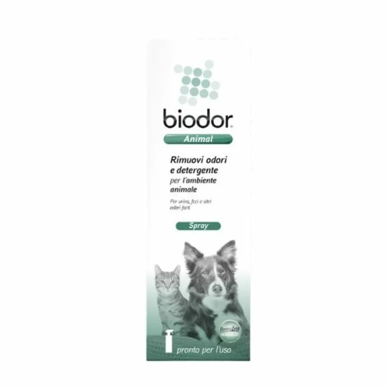 Biodor Animal Rimuovi Odori/Detergente Ambiente Animale Spray 150ml