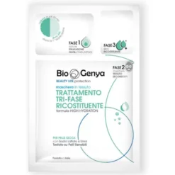 Biogenya Maschera Tessuto Trattamento Tri-Fase Ricostituente