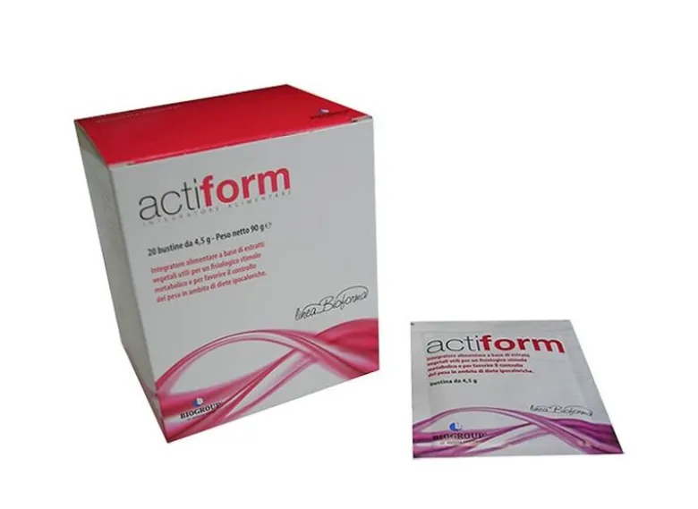 Biogroup Actiform utile per il controllo del peso 20 bustine