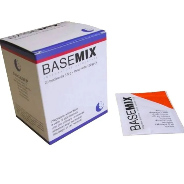 Biogroup Basemix integratore di sali minerali 20 bustine