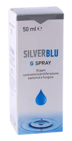 Biogroup Silver Blu G 10ppm Antiatterico E Antifungino Spray 50ml