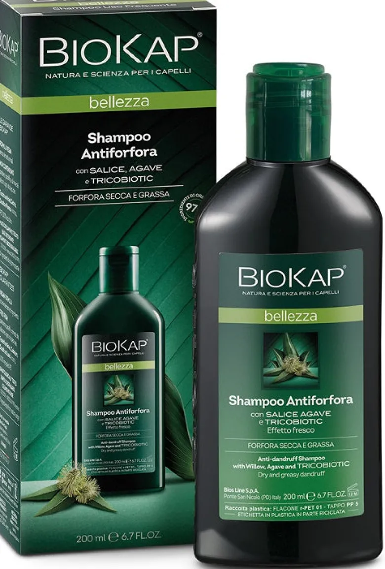 Biokap Bellezza Shampoo Antiforfora Con Tricobiotic 200ml