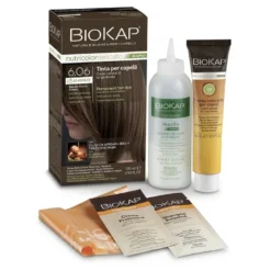 Biokap Nutricolor Delicato Rapid 6.06 tinta per capelli colore Biondo Scuro Avana 135ml