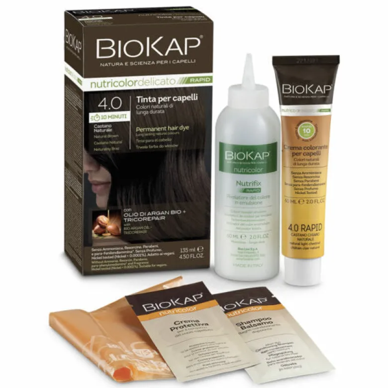 Biokap Nutricolor Delicato Rapid 6.3 Biondo Scuro Dorato 135ml