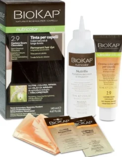 Biokap Nutricolor Delicato 2.9 tinta per capelli colore Castano Scuro Cioccolato 140ml