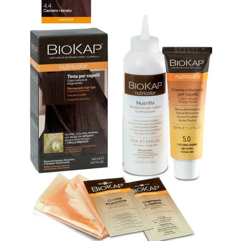 Biokap Nutricolor Tinta Capelli 4,4 Castano Ramato