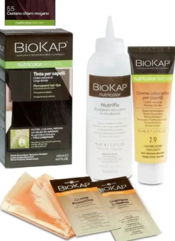 Biokap Nutricolor Tinta Delicato 5.5 Castano Chiaro Mogano