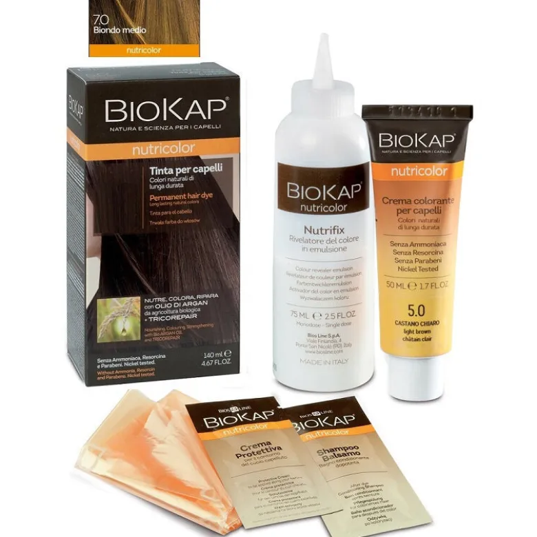 Biokap Nutricolor tinta per capelli 7.0 Biondo Medio