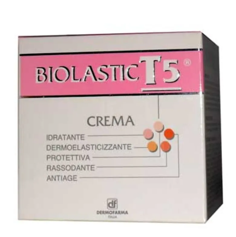 Biolastic T5 Crema Dermoelasticizzante rassodante ed antiage 250ml