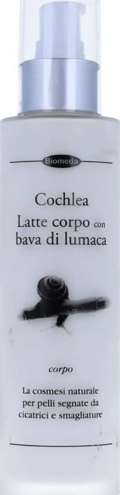 Biomeda Cochlea Latte Corpo con Bava di Lumaca per pelli segnate da cicatrici e smagliature 200ml