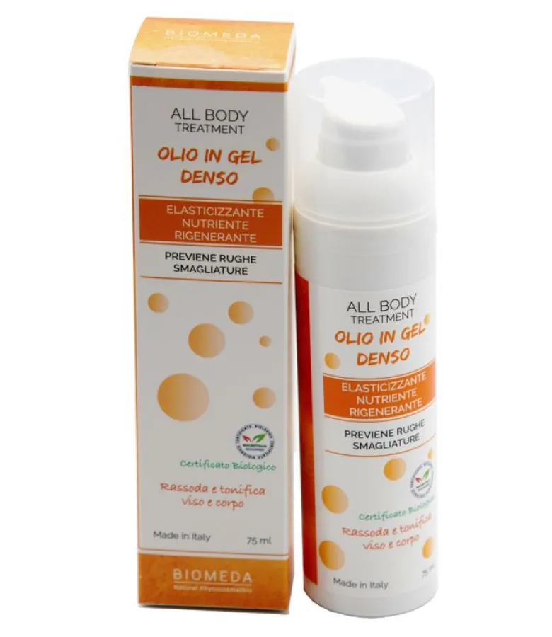 Biomeda Olio Gel Denso Rassodante viso e corpo 75ml