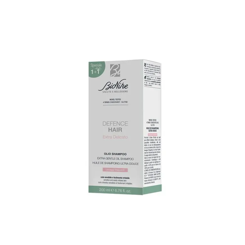 Bionike Defence Hair Olio Shampoo Extra Delicato lavaggi frequenti 200ml