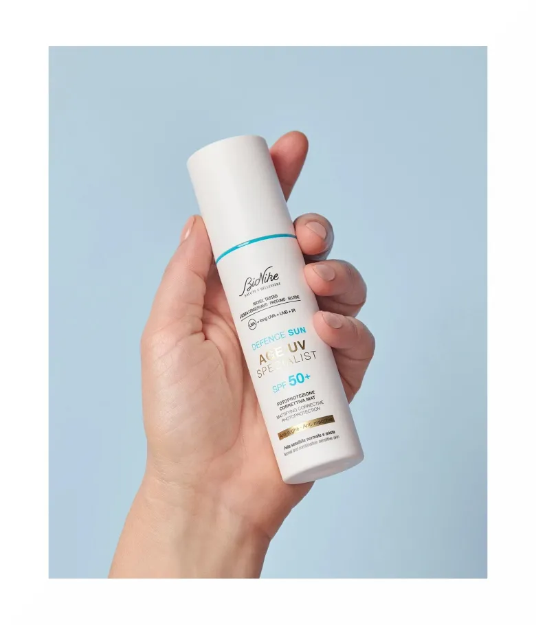 Bionike Defence Sun Age Uv Specialist SPF50+ Fotoprotezione Correttiva Mat 50ml