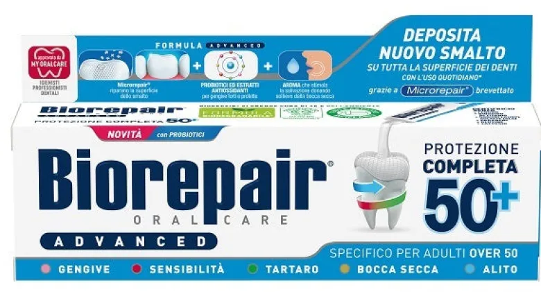 Biorepair Adv Dentifricio Protezione Completa 50+ 70ml