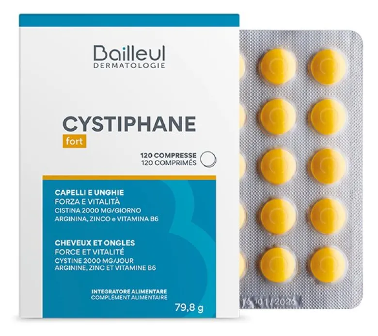 Biorga Cystiphane Capelli&Unghie salute forza e vitalità 120 compresse