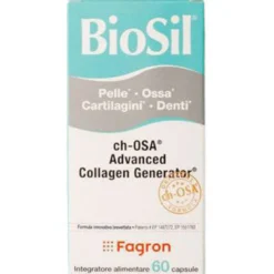 Biosil 60 Capsule Integratore per Pelle Capelli e Unghie