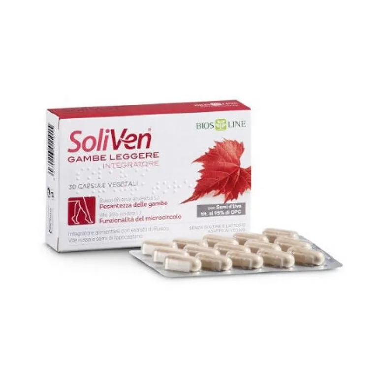 Bios Line SoliVen gambe leggere 30 capsule vegetali