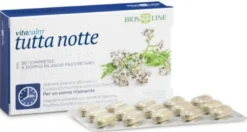 Bios Line Vitacalm Tutta Notte integratore per sonno rilassante 30 compresse